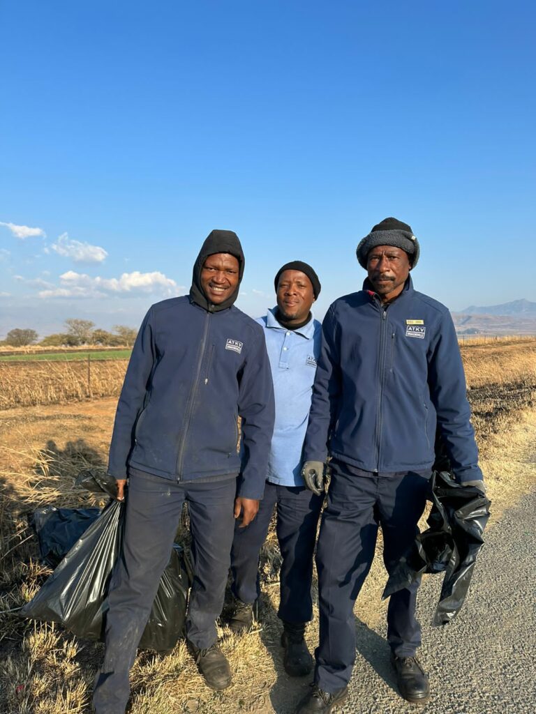 cleaning up the drakensberg