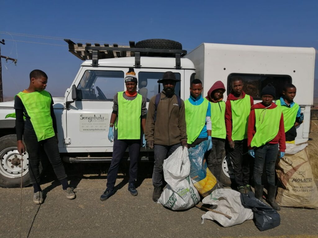 cleaning up the drakensberg