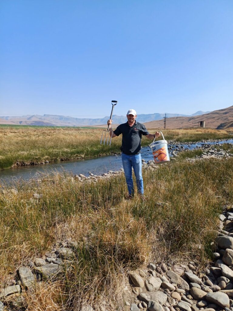 cleaning up the drakensberg