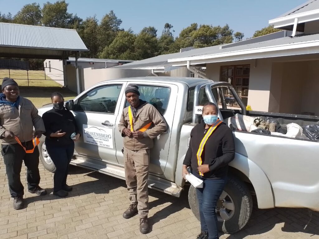 cleaning up the drakensberg