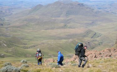 Hiking in the Drakensberg